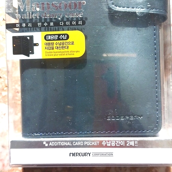 NWT iPhone 12 Diary/Wallet Case Navy - Picture 7 of 12